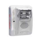 Sirena Estrobo, 24 Vcd, Multi-Candela 15 hasta 110 cd, Montaje En Pared, Color Blanco, Serie HEC3 (0500-06030)