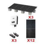 Kit Solar Interconexion  / 7kW  220Vca / Inversor AFORE / Montaje Incluido