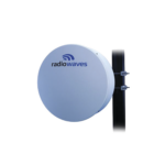 Antena Direccional, Dimensiones (2 ft), 10.7-11.7 GHz, 2 Conectores N-hembra, Ganancia 34dBi, Radomo y montaje incluido