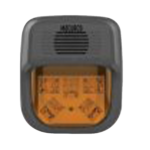 Sirena Estrobo Color Ambar Para Paneles y Detectores Macurco