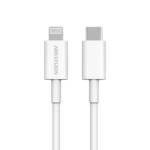 Cable USB-C a Lightning / MFi Certificado / 1 Metro / Ideal para iPhone, iPad y iPod / Carga Rápida 3 Amp / Carga y Sincronización de Datos / 480 Mbps /  60 Watts