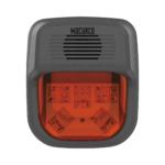 Sirena Estrobo Rojo Para Paneles y Detectores Macurco