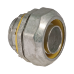 Conector recto metálico para tubería liquidtight de 2" (51 mm).