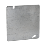 Tapa Cuadrada Ciega de  Acero Galvanizado de 4 11/16".