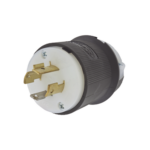 Clavija con Bloqueo de Media Vuelta Industrial 20 A 125/250 V CA / 3 Polos 4 Hilos / Nema L14-20P.