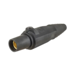 Conector Hembra Unipolar de 400 A 600 V CA/CC / Grado Industrial / Tornillos de fijación dobles/ Color Negro.