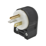 Clavija en ángulo/ 20 A 125 V CA/ 2 Polos 3 Hilos/ Nema 5-20 P/Grado Comercial - Industrial.