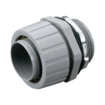 Conector Recto de Nylon de 1" para Tubería Liquidtight Polytuff.