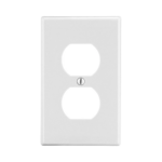 Tapa para Contacto Dúplex Color Blanco.