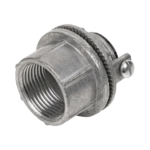 Conector Myers de Zinc  2" / Con tornillo a tierra / Para Áreas Peligrosas.