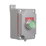 Estación de Control de Un Solo Botón Pulsador de Contacto Momentáneo/ Color Rojo (Stop) / Uso en Áreas Clasificadas.
