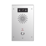 Video Intercomunicador IP, 2 líneas SIP, 2 relevadores con botón para llamada, Onvif, anti-vandálico, PoE, IP65 e IK10, PoE