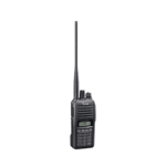 Radio portátil doble banda VHF/UHF, con 5 W de potencia de RF en ambas bandas.