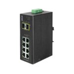 Switch Industrial Administrable Capa 2, 8 Puertos 10/100/1000T, 2 Puertos SFP 1G / 2.5 G BASE X