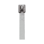 Cincho StrongHold  de Acero Inoxidable Tipo 304, 679 mm largo x 25 mm ancho, Color Metálico, Paquete de 50pz