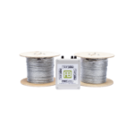 Kit de Cable Sensor Perimetral para Cerca Ciclonicas IRONCLAD / 610 METROS DE PROTECCION / 2 ZONAS; 305 METROS POR ZONA / Sin Falsas Alarmas por Viento / TODO Incluido/ TARJETA LPU400/ Calibración por Software