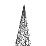 Torre de Fibra de Carbono 18.3 metros (60 pies) Autosoportada- ULTRA LIGERA.