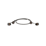 Patch Cord Cat6A IndustrialNet, Blindado S/FTP, Con Plug Industrial y Tapa en Cada Extremo, 3 Metros