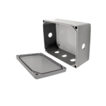 Caja de Unión de Aluminio con 6 salidas de 7/8" / Orificios 1 Izq - 1 Der - 4 en la parte inferior.