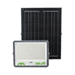 Reflector de 300 W con Panel Solar /  Batería 3.2  V CD / T.C.C. 6 500 K / IP65.