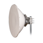 Antena Direccional de Alto Rendimiento / 35.5 ± 1 dBi  / 4 ft / 5.9-7.125 GHz / Conectores RP-SMA / Alto Aislamiento al Ruido / Fácil Montaje y herraje de acero inoxidable /  Radomo Incluido