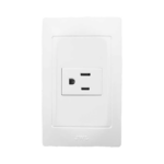 Contacto Sencillo de 127 V~60 HZ 15 A/ Color Blanco.