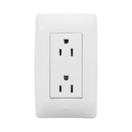 Contacto Dúplex de 127 V~60 Hz 15 A / Color Blanco.