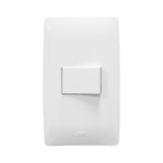 Apagador Sencillo de 127 V~60 Hz 10 A / Color Blanco.