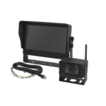 Sistema Profesional Inalámbrico de Cámara de Reversa y Monitor para Vehículos de Trabajo y Montacargas
