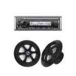 Kit de estéreo con Bluetooth KMR-M332BT | más Par de bocinas KFC-1613MRB
