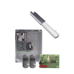 Kit de Operadores para Automatizar Portones Vehiculares Abatibles de 2 hojas / 3 m / 400 kg / Uso residencial