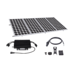 Kit Solar para Interconexión de 2.2KW de Potencia Pico 220Vcc con Microinversor y 4 Módulos de 550 W (Incluye Montaje )
