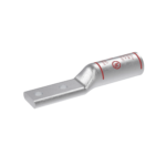 Zapata de compresión Aluminio LAB750-12-24R para cal. 750 Kcmil, Doble barreno para tornillo prisionero de 1/2, Espaciado de orificio 44.45mm, 1 Pz