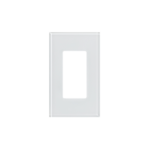 Tapa de cristal para apagador o atenuador, 1 espacio.