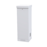 Gabinete para Piso, Capacidad, 31 Unidades de Rack, Doble puerta y Postes frontales e intermedios ajustables, Color Blanco, Se envía el Gabinete Armado.