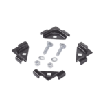 Accesorio de Empalme (Unión), Para Conexión de 2 Escalerillas Rectas en Ángulo de 90º, de Acero, Color Negro