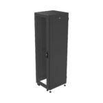 Gabinete para Telecomunicaciones Rack Estándar de 19", 42UR, 600 mm Ancho x 600 mm Profundidad. Fabricado en Acero, Se envía el Gabinete Armado.
