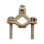 Conector para Tubo de hasta 1 1/4" a cable Cal. 4 AWG. Ideal para Aterrizaje de Torres TZ