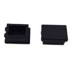 Inserto ciego para placas acopladoras LP-FO-D06 y LP-FO-D12, color negro, Bolsa con 100 pcs