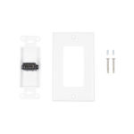Placa de pared 1 puerto HDMI hembra a hembra