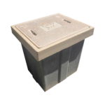 Registro de Telecomunicaciones L1T Ligero, 1 Tapa, Resistencia 3 Toneladas, Uso Peatonal