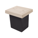 Registro de Telecomunicaciones L1T Ligero, 1 Tapa, Resistencia 2.5 Toneladas, Uso Peatonal