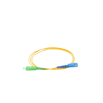 Jumper de Fibra Óptica Monomodo SC/APC-SC/UPC Simplex de 1 metro, 2mm