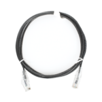 Cable de Parcheo Slim UTP Cat6 - 1.5 m Negro Diámetro Reducido (28 AWG)