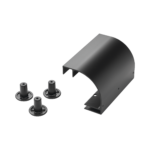 Accesorio de Bajada de Cable, Para Instalación en Escalerilla Hoffman, de Aluminio, Color Negro