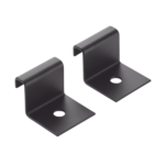 Kit de Soporte Vertical a Pared, Para Charola Tipo Escalerilla, de Acero, Color Negro