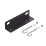 Accesorio de Soporte Final Para Escalerilla de 12 in de Ancho, de Acero, Color Negro