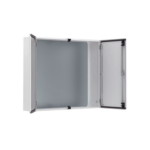 Gabinete de Doble Puerta, 800 x 1200 x 300 mm, de Acero Dulce. Protección NEMA 12, IP55, IK10