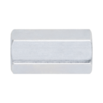 Cople hexagonal roscado de 1/4" (6.5 mm).