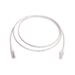 Patch Cord MC6 Modular Cat6 UTP, CM/LS0H, 5ft, Color Blanco, Versión Bulk (Sin Empaque Individual)